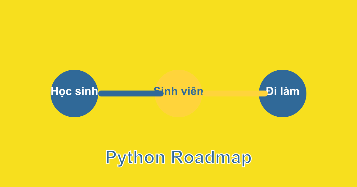 Từ học sinh đến đi làm: Lộ trình học Python theo từng giai đoạn